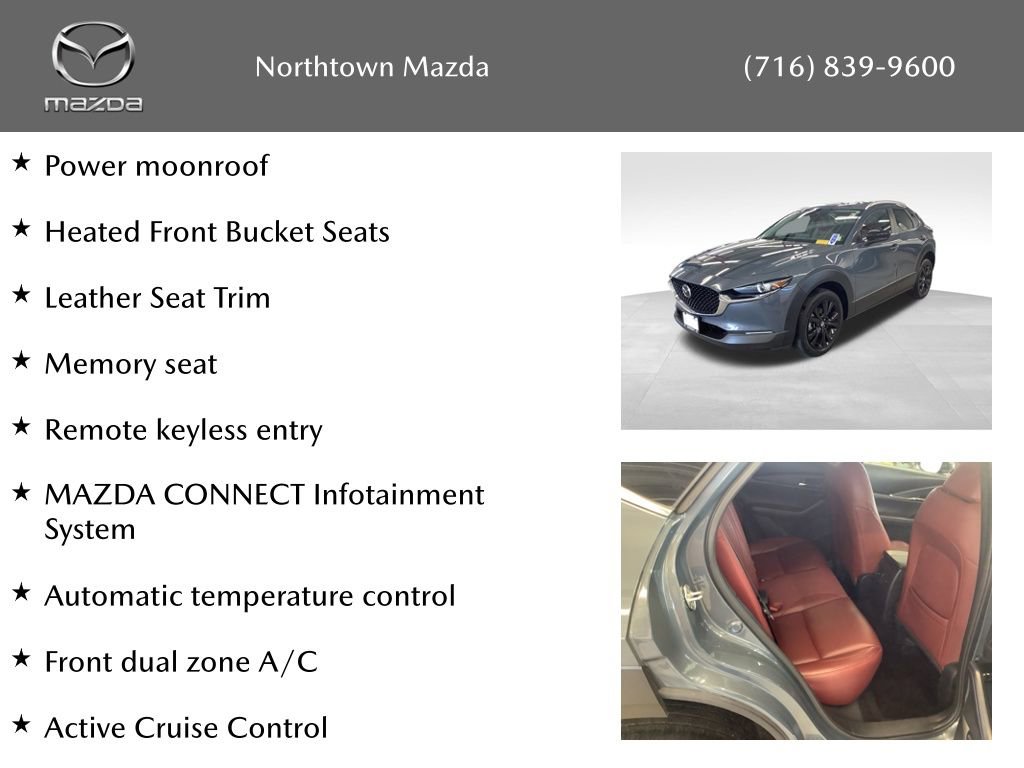 Certified 2023 MAZDA CX-30 AWD 2.5 S w/ Preferred Package image 10