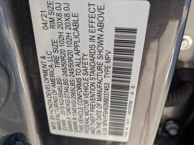 Used 2021 Honda Pilot Touring image 22