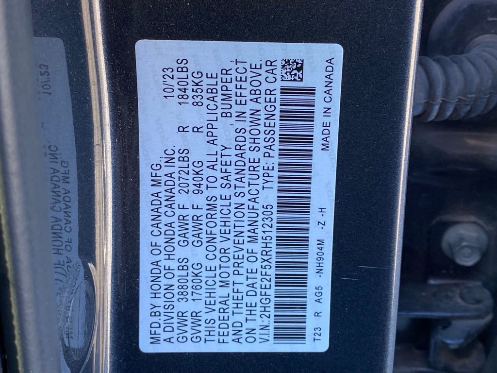 Used 2024 Honda Civic Sport image 33