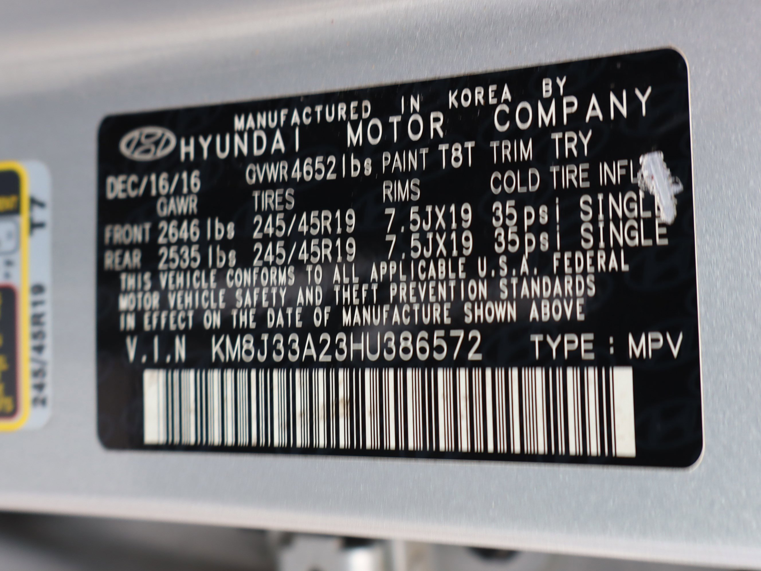Used 2017 Hyundai Tucson Limited FWD image 23
