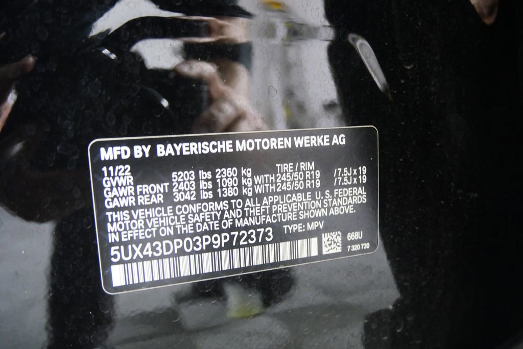 Certified 2023 BMW X3 sDrive30i w/ Convenience Package image 31