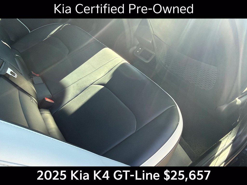 Certified 2025 Kia K4 GT-Line w/ GT-Line Premium Package FWD image 22