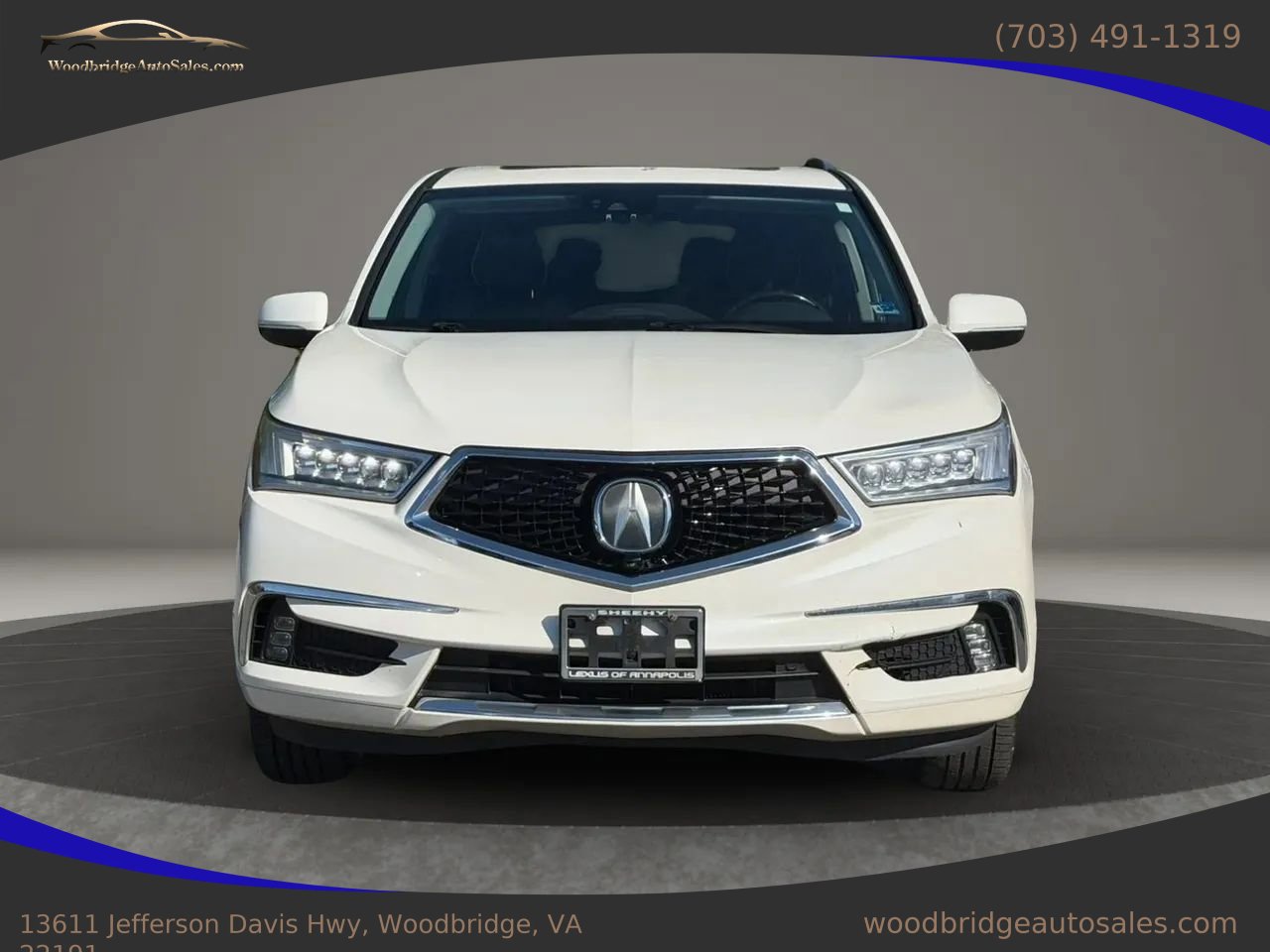 Used 2017 Acura MDX Sport Hybrid w/ Advance Pkg AWD/4WD image 2