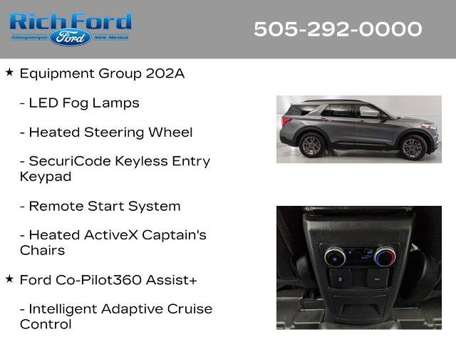 Certified 2024 Ford Explorer XLT w/ Equipment Group 202A RWD image 11