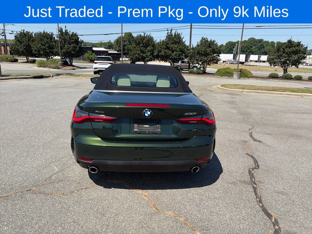 Used 2023 BMW 430i xDrive Convertible w/ Premium Package AWD/4WD image 3
