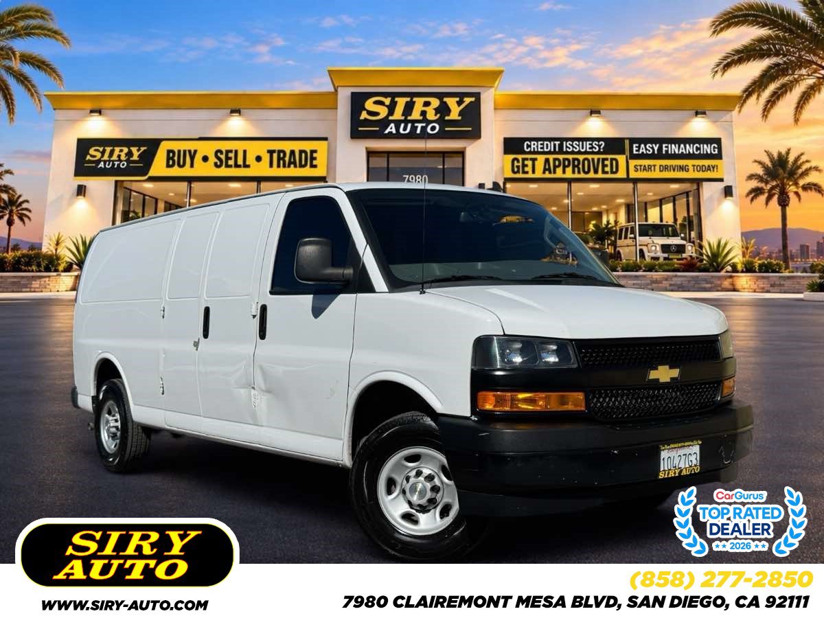Used 2021 Chevrolet Express 2500 Extended w/ Driver Convenience Package RWD image 1