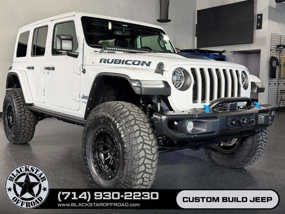 Used 2021 Jeep Wrangler Unlimited Rubicon 4xe w/ Steel Bumper Group AWD/4WD image 2