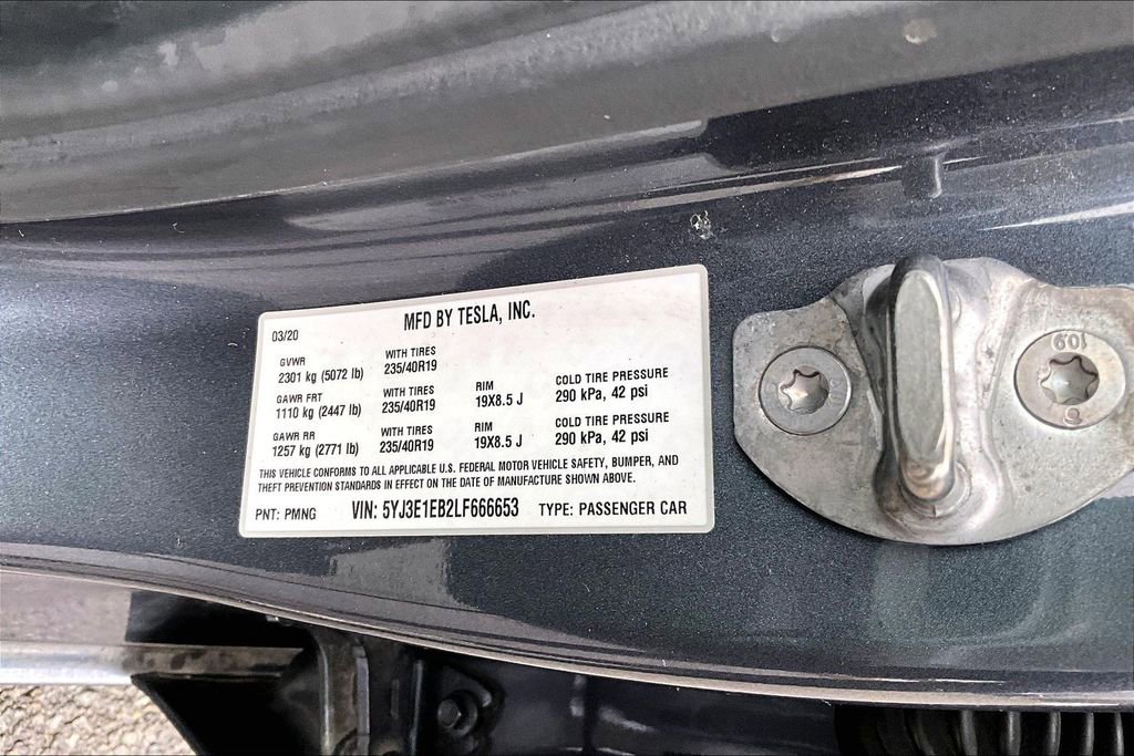 Used 2020 Tesla Model 3 Long Range image 19
