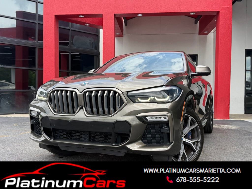 Used 2020 BMW X6 M50i w/ Premium Package AWD/4WD image 1