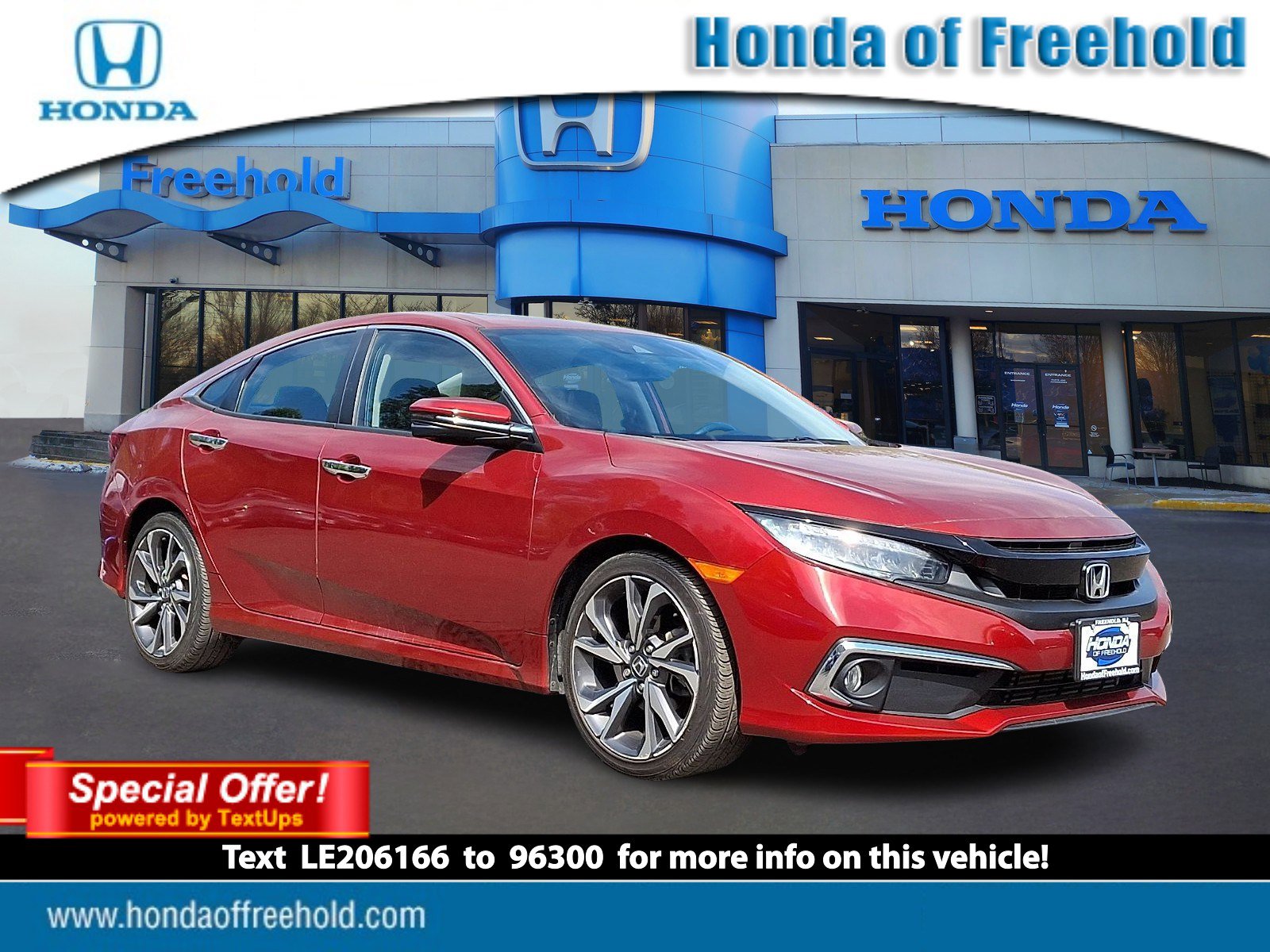 Used 2020 Honda Civic Touring image 1