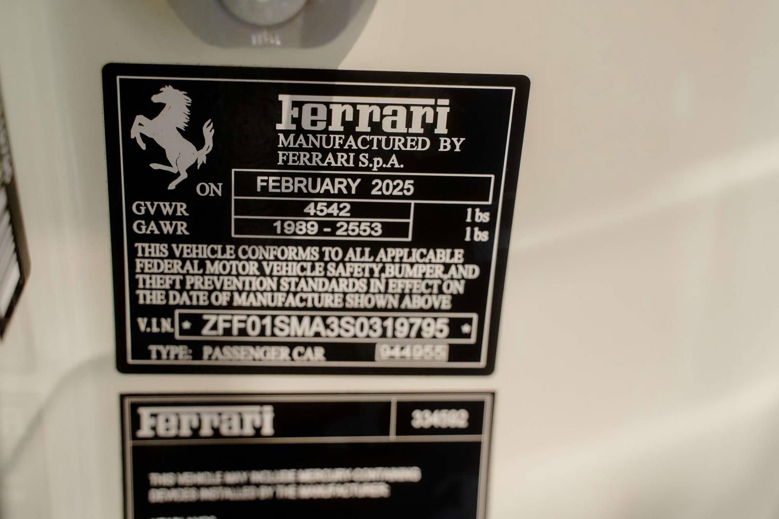 Used 2025 Ferrari 296 GTS image 44