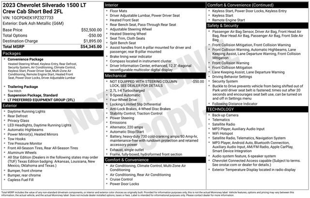 Used 2023 Chevrolet Silverado 1500 LT AWD/4WD image 26