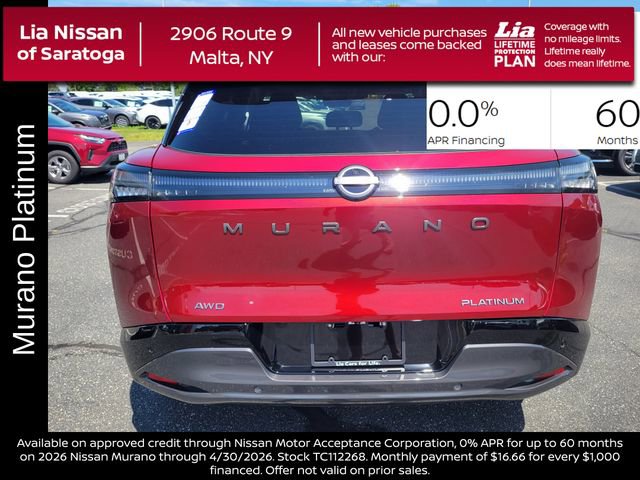 New 2026 Nissan Murano Platinum image 4