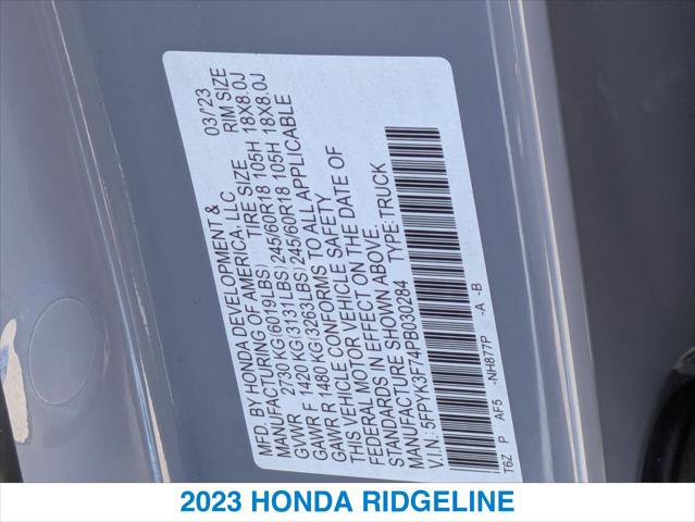 Used 2023 Honda Ridgeline RTL-E image 26