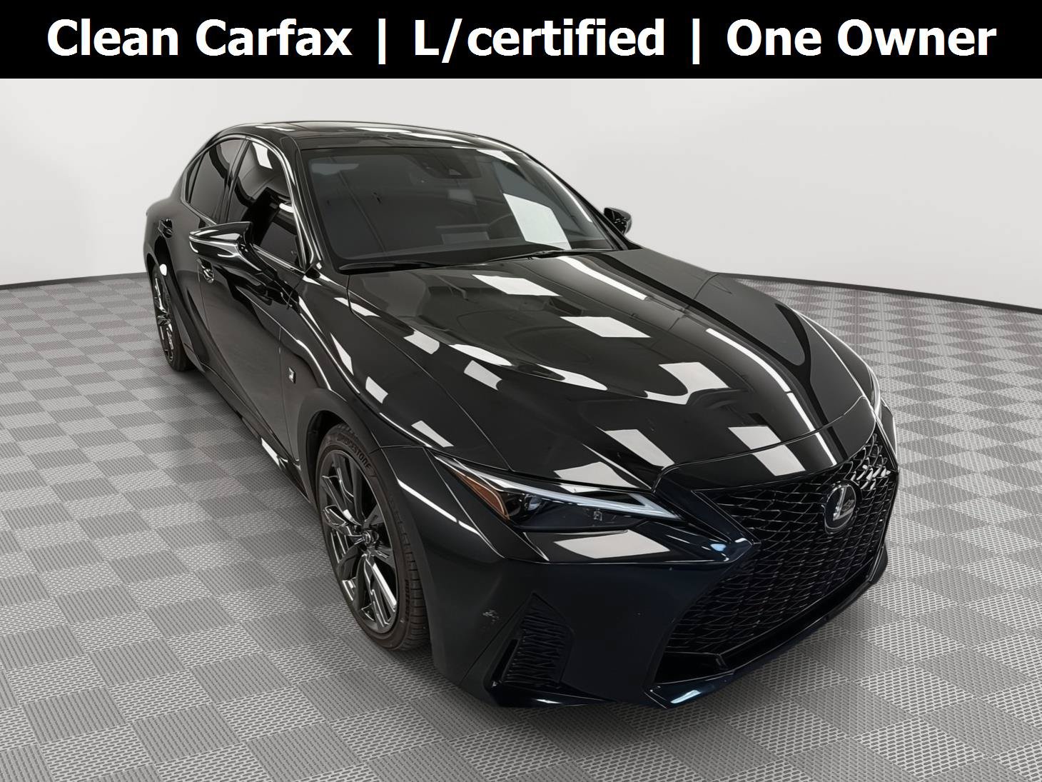 Certified 2024 Lexus IS 350 F Sport w/ Accessory Package RWD image 1