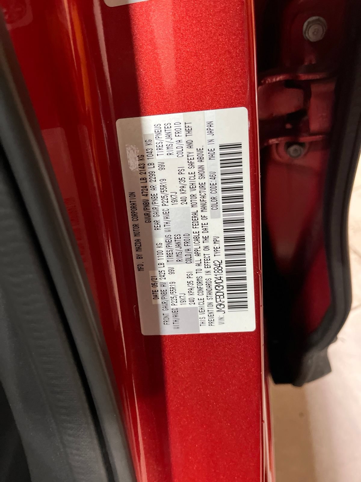 Certified 2021 MAZDA CX-5 Grand Touring AWD/4WD image 26