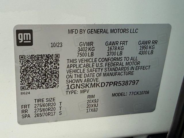 Certified 2023 Chevrolet Tahoe LS w/ Driver Alert Package image 27