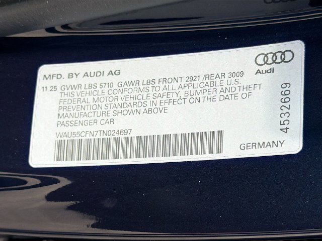 New 2026 Audi A6 Premium Plus AWD/4WD image 41