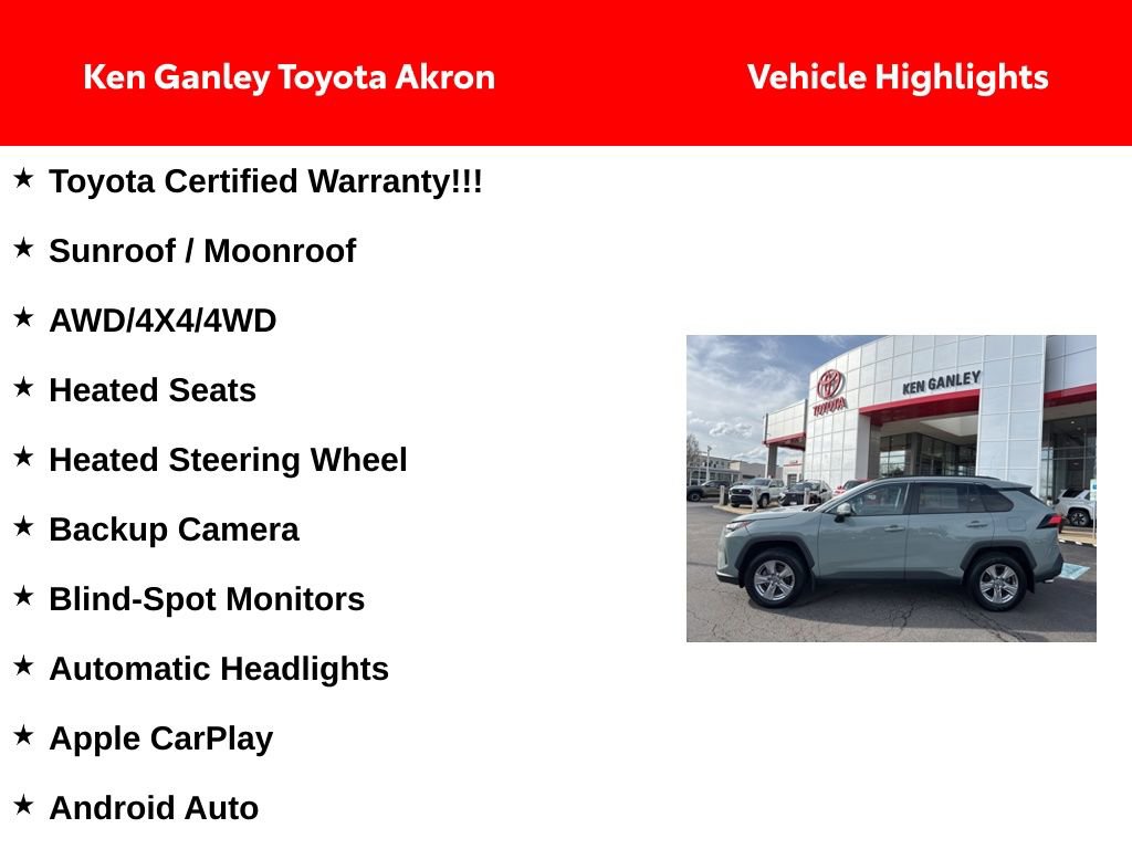 Certified 2022 Toyota RAV4 XLE w/ Convenience Package image 4