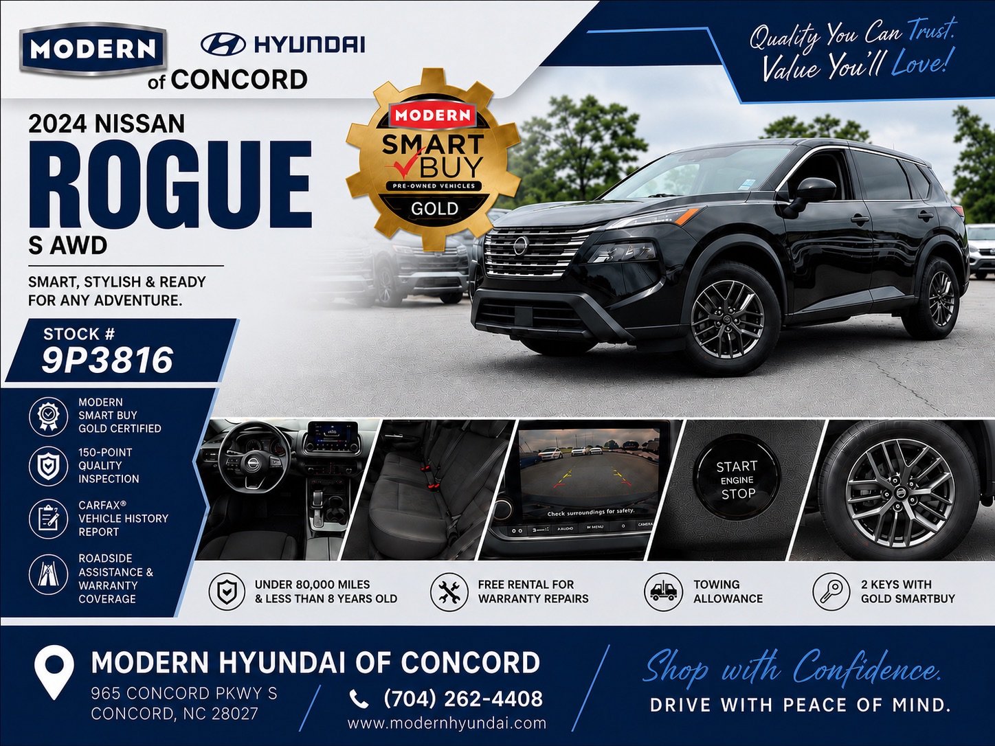 Used 2024 Nissan Rogue S