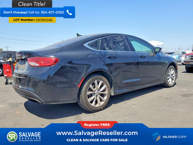 Used 2015 Chrysler 200 C w/ Navigation & Sound Group I FWD image 4