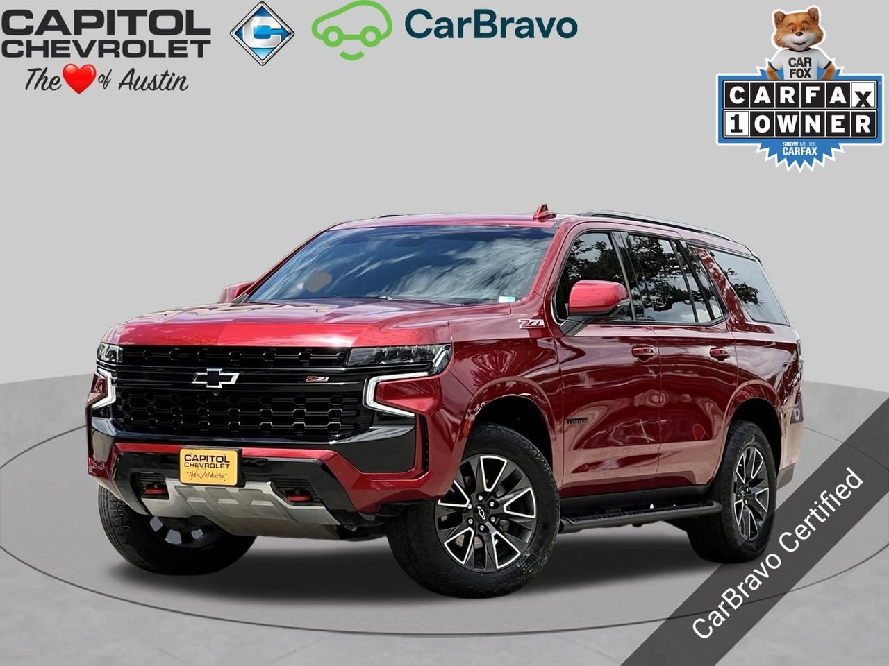 Certified 2024 Chevrolet Tahoe Z71 w/ Luxury Package AWD/4WD image 1