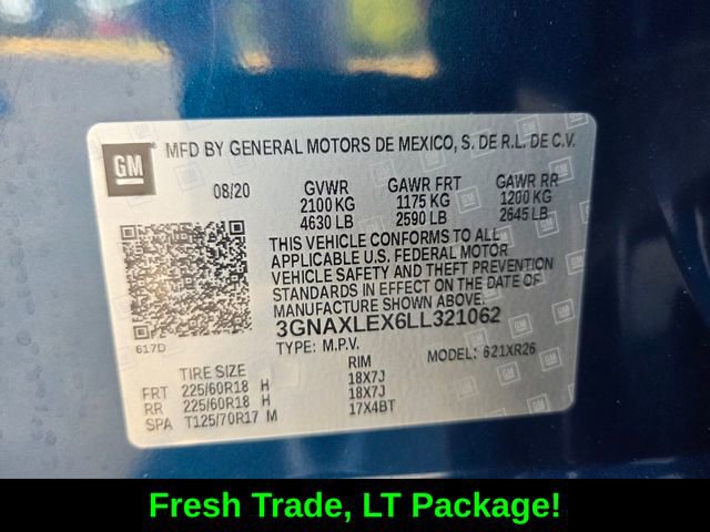 Used 2020 Chevrolet Equinox LT image 19