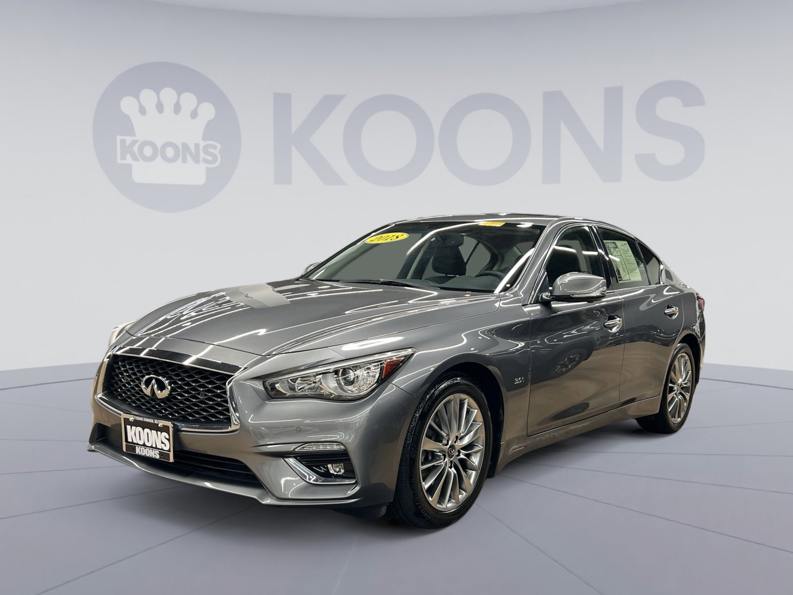 Used 2018 INFINITI Q50 Luxe w/ Essential Package (3.0T Luxe) image 1