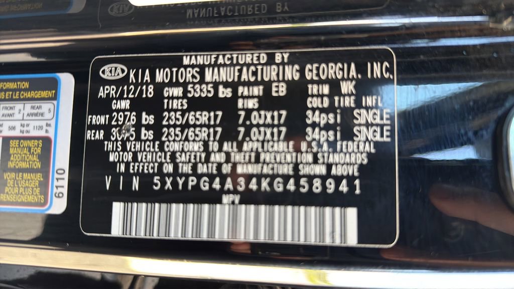 Used 2019 Kia Sorento L FWD image 24
