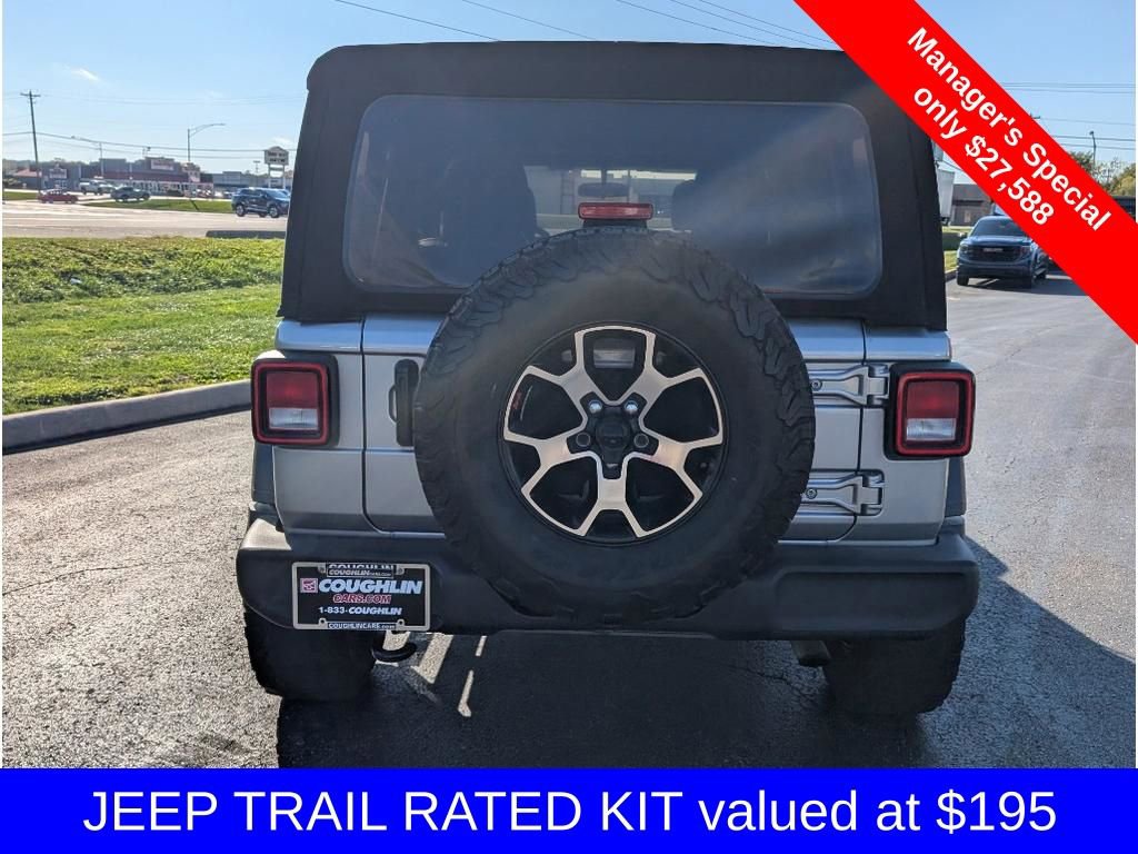 Used 2021 Jeep Wrangler Unlimited Sport image 7