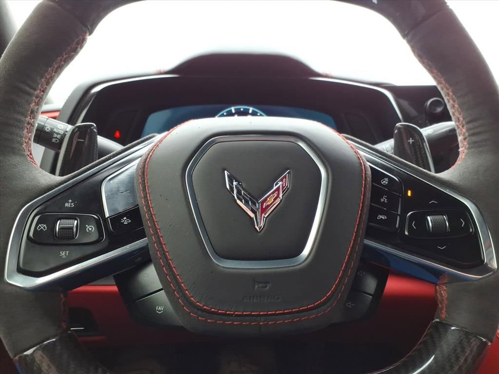 Used 2024 Chevrolet Corvette Z06 w/ Chrome Exterior Badge Package RWD image 17