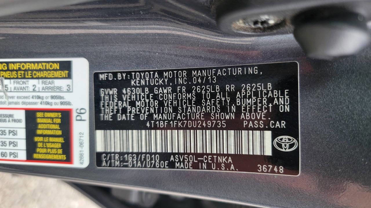 Used 2013 Toyota Camry LE FWD image 29