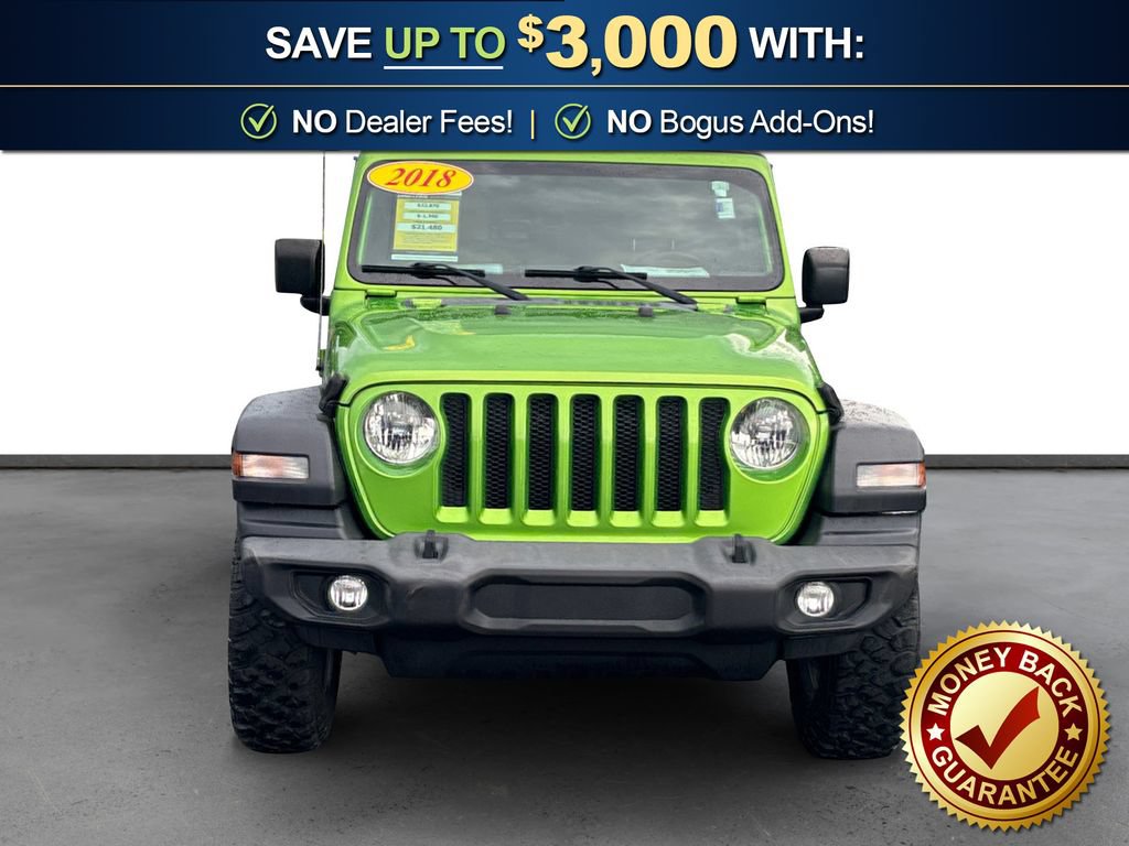 Used 2018 Jeep Wrangler Unlimited Sport S AWD/4WD image 11