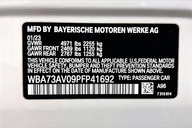 Used 2023 BMW 430i Gran Coupe xDrive w/ M Sport Package image 34