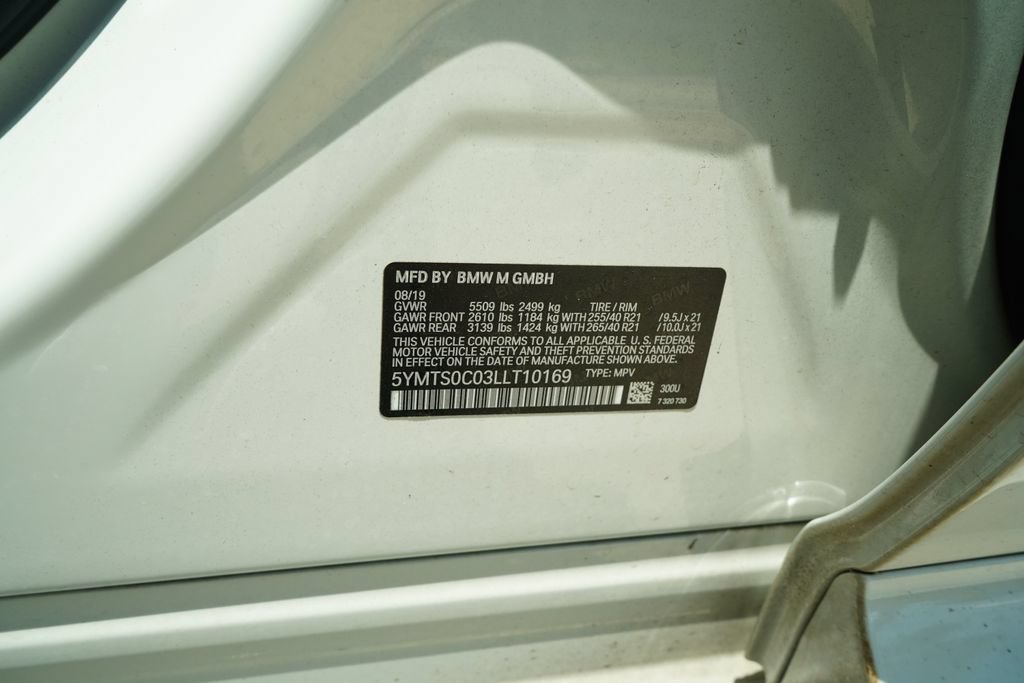 Used 2020 BMW X3 M w/ Executive Package AWD/4WD image 31