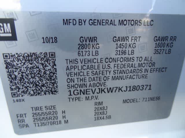 Used 2019 Chevrolet Traverse High Country w/ LPO, Cargo Package AWD/4WD image 46