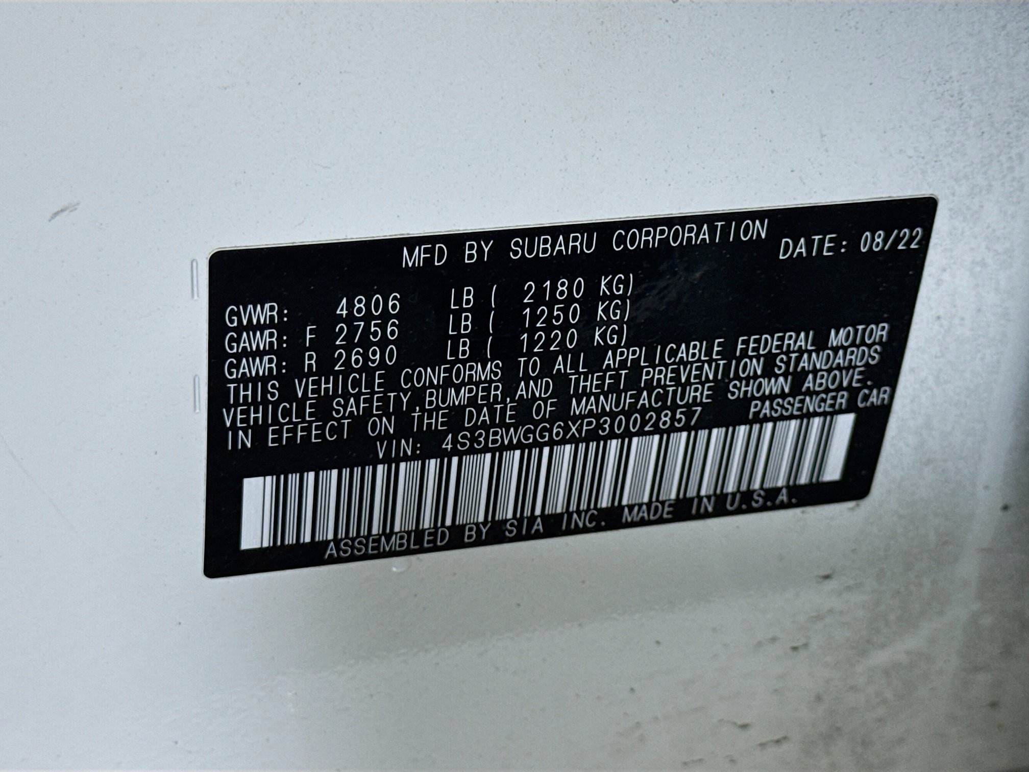 Used 2023 Subaru Legacy Sport AWD/4WD image 31