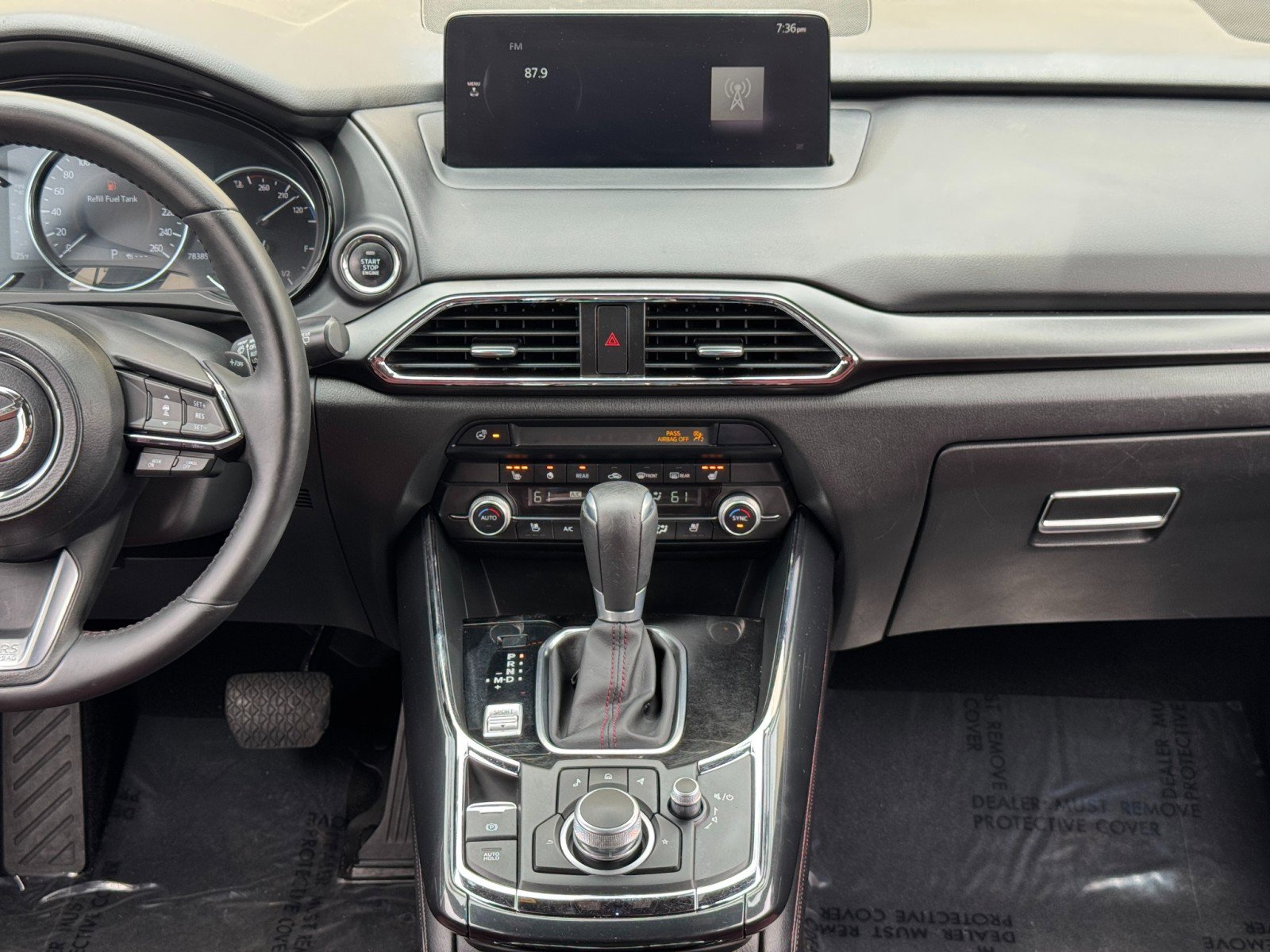 Used 2021 MAZDA CX-9 Carbon Edition FWD image 24