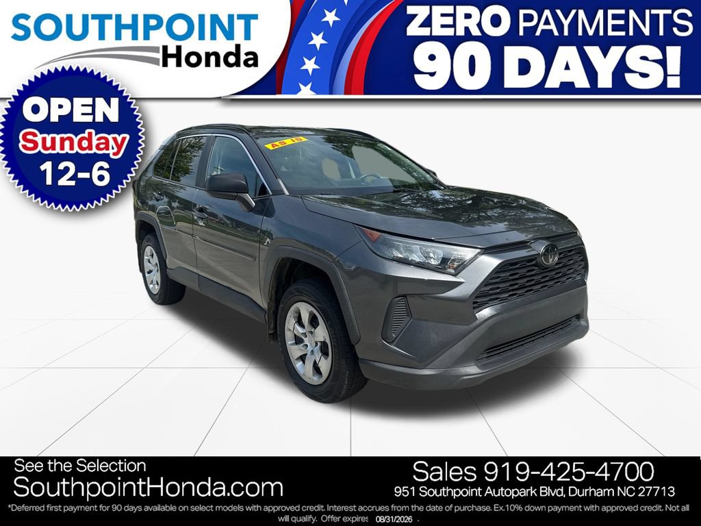 Used 2019 Toyota RAV4 LE w/ All Weather Liner Package AWD/4WD image 1