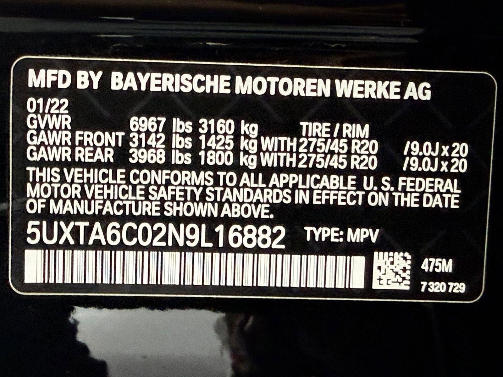 Used 2022 BMW X5 xDrive45e w/ M Sport Package AWD/4WD image 18