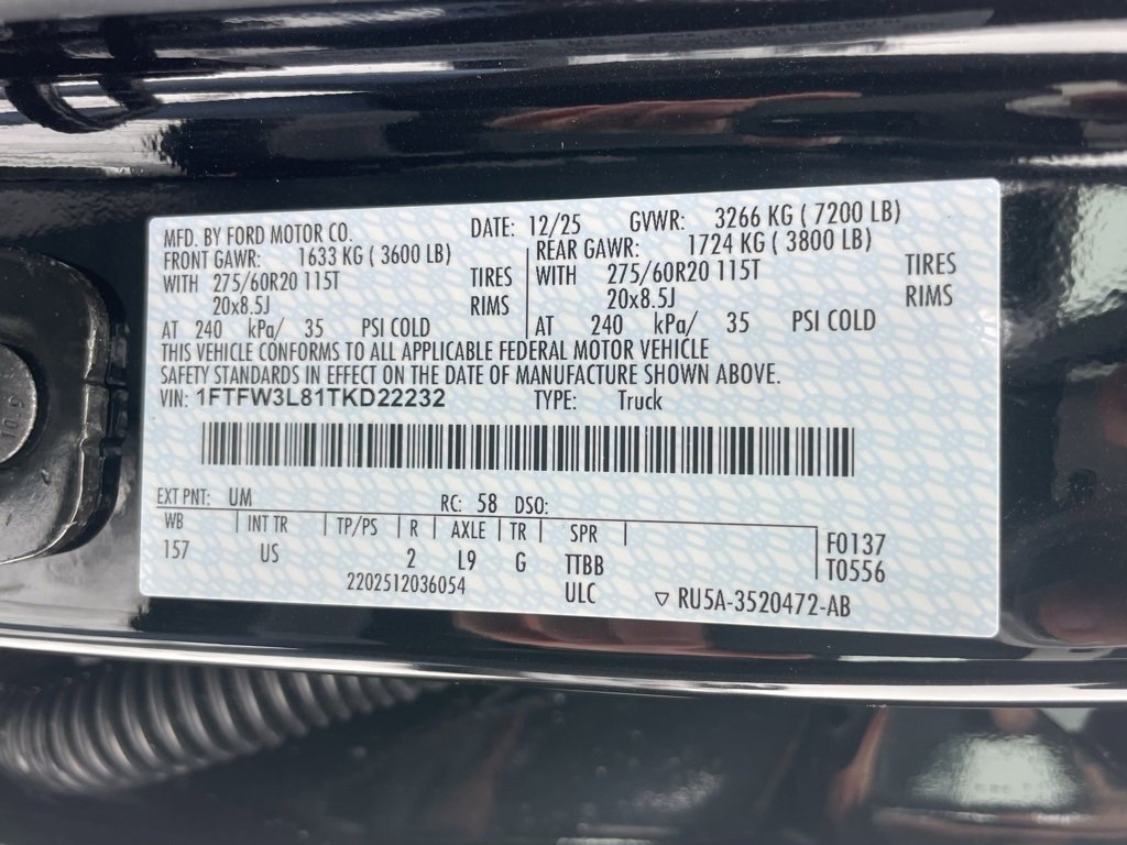 New 2026 Ford F150 XLT w/ Equipment Group 302A MID image 46