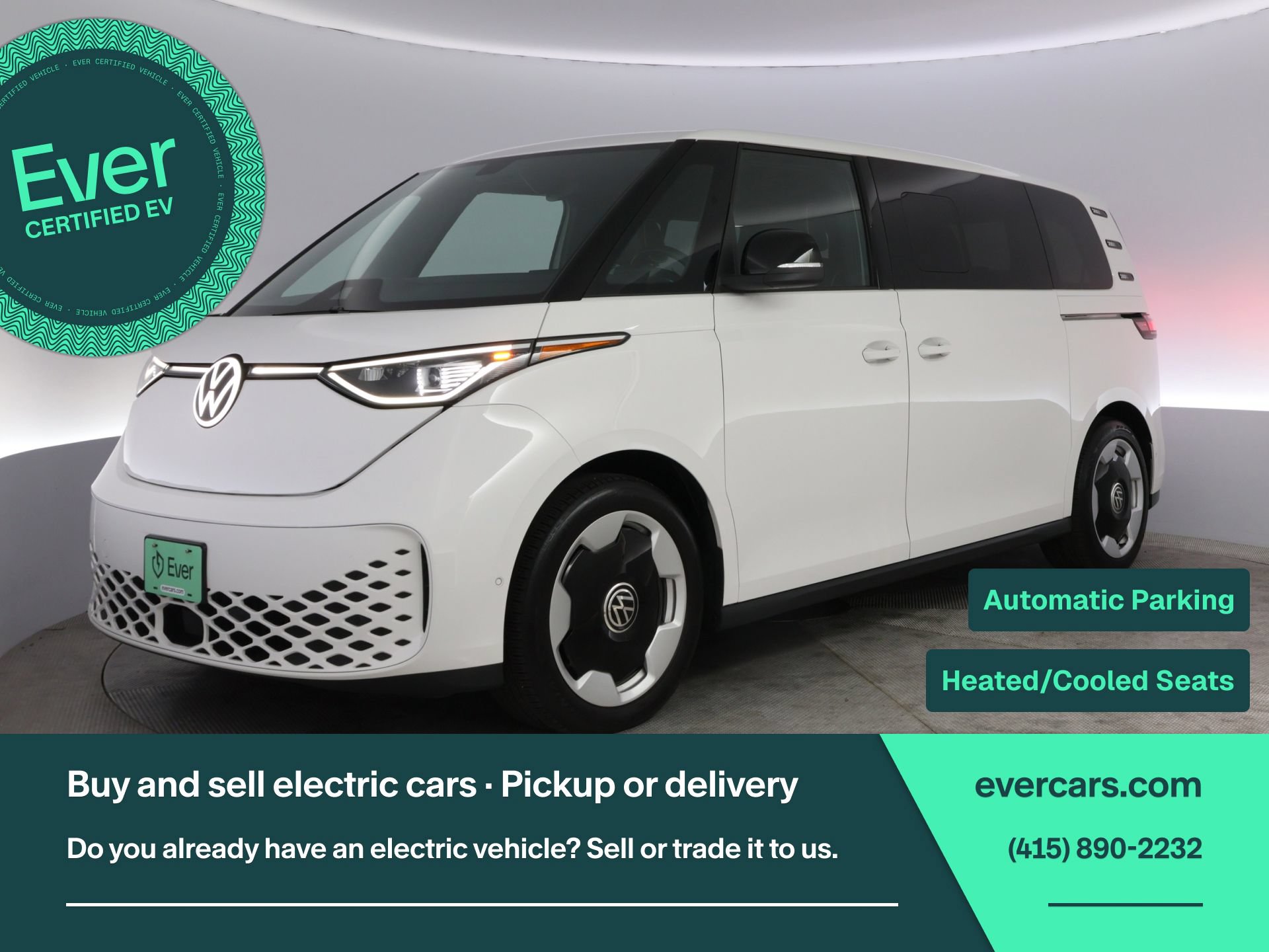 Used 2025 Volkswagen ID. Buzz Pro S RWD image 1