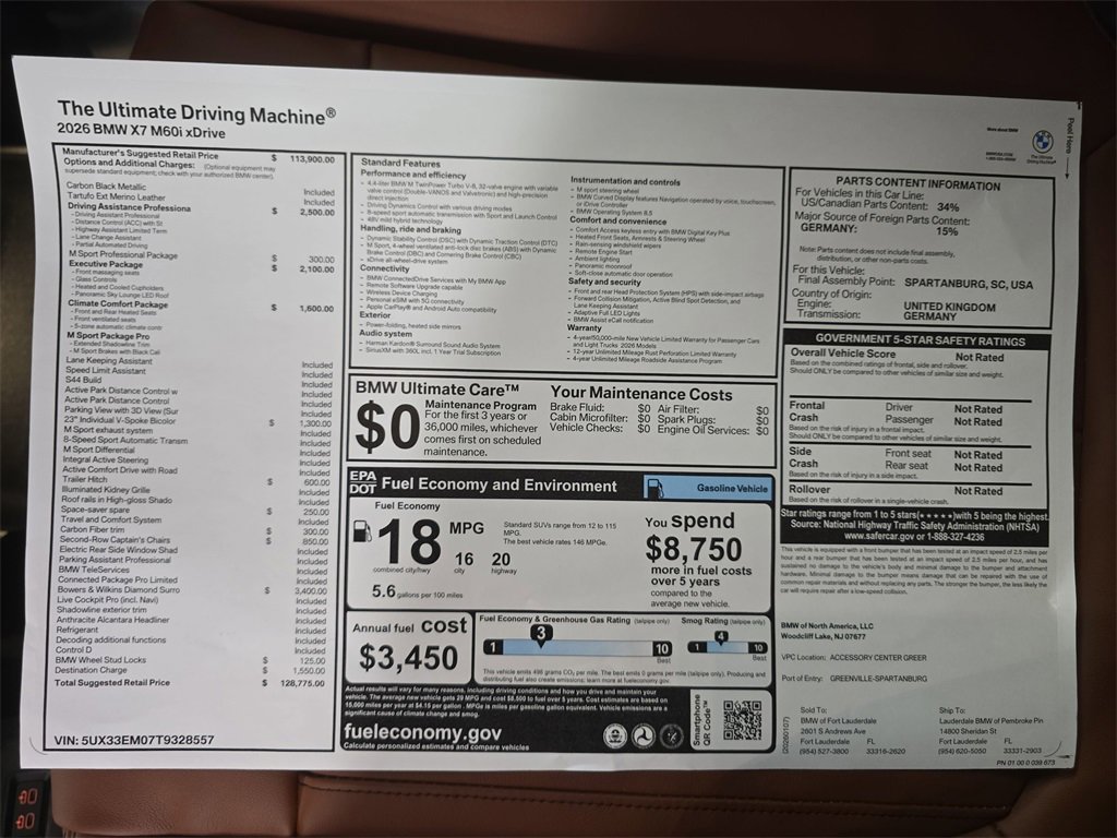 New 2026 BMW X7 M60i image 21