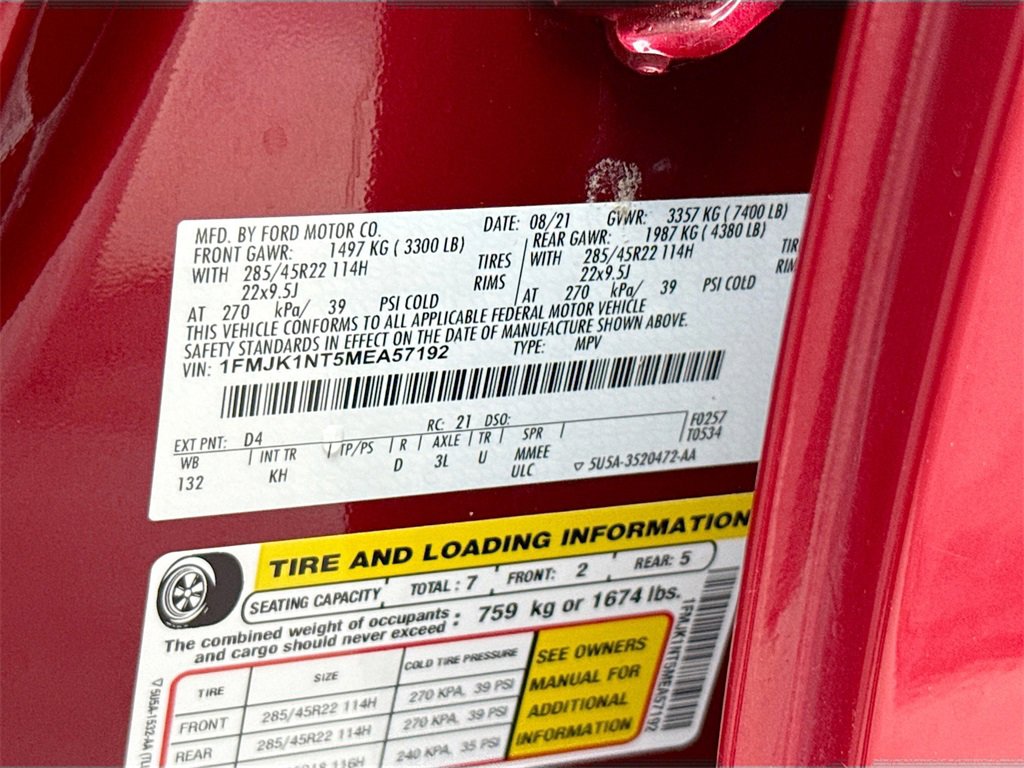 Used 2021 Ford Expedition Max King Ranch image 36