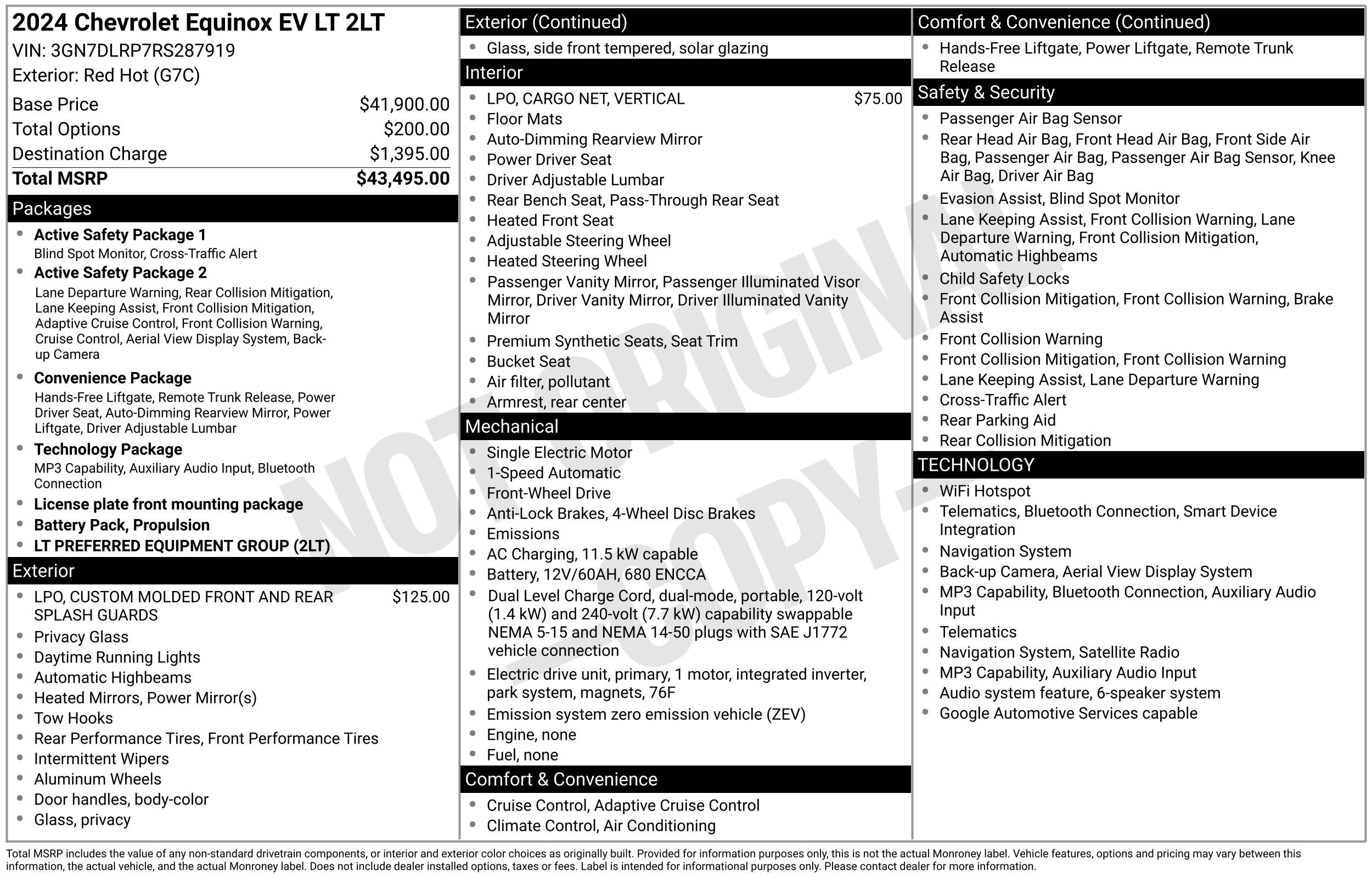 Used 2024 Chevrolet Equinox EV LT FWD image 3