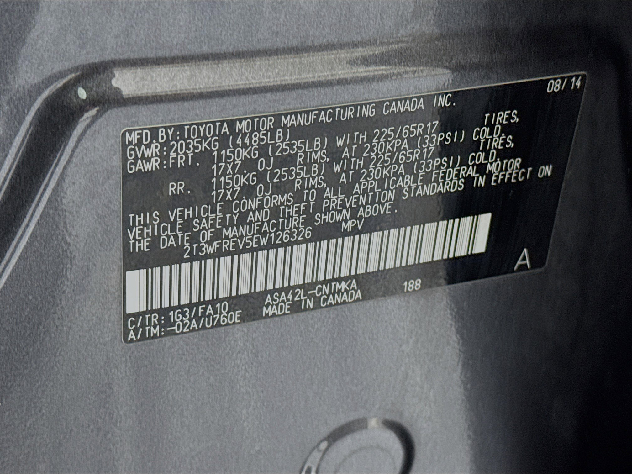 Used 2014 Toyota RAV4 XLE image 30