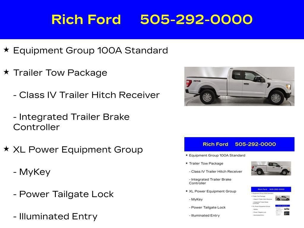 Certified 2022 Ford F150 XL w/ Trailer Tow Package AWD/4WD image 13