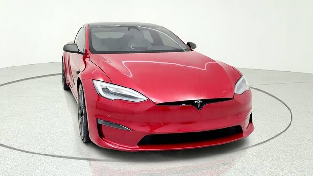 Used 2021 Tesla Model S Plaid AWD/4WD image 2