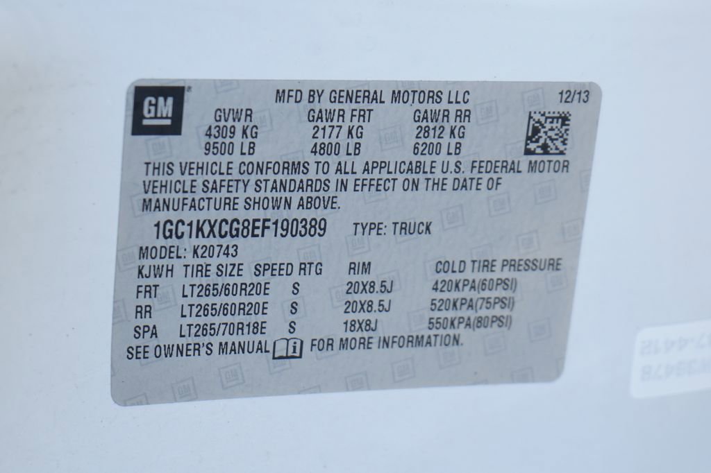 Used 2014 Chevrolet Silverado 2500 LT w/ Custom Sport Truck Package image 49