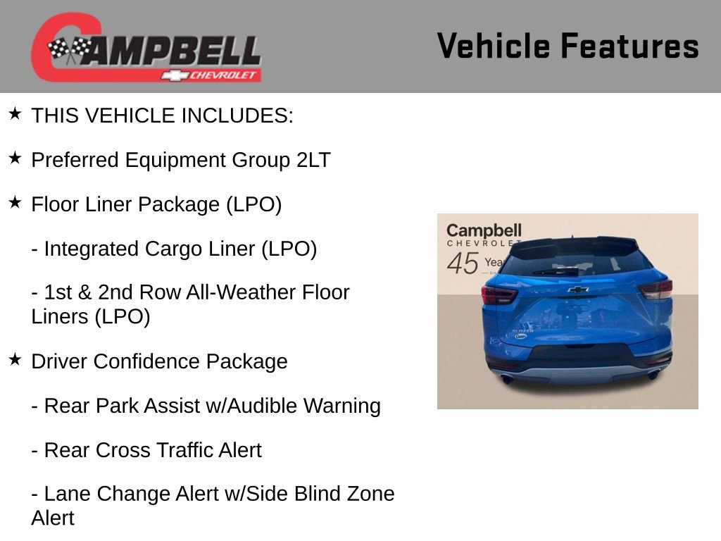 Used 2024 Chevrolet Blazer LT w/ Convenience Package FWD image 5